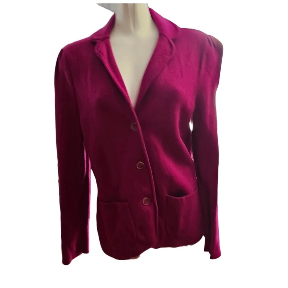 Talbots Merino Wool Cardigan, Medium - Picture 6 of 11